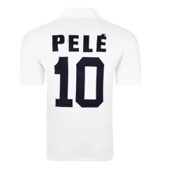 Camiseta de Fútbol Retro Santos FC Local 1970 PELÉ #10 para Hombre - Personalizada - camisetasfutbol