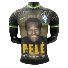 Camiseta de Fútbol Brazil PELÉ Conmemorativa 2022 - Version Jugador para Hombre - camisetasfutbol