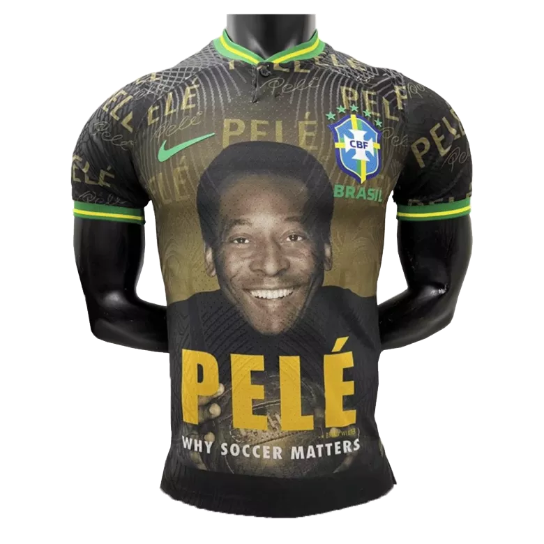 Camiseta de Futbol Brazil 2022 conmemorativa para Hombre - Versión Jugador Personalizada - camisetasfutbol