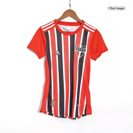 Camiseta de Futbol Replica Sao Paulo FC 2022/23 Visitante de Mujer - camisetasfutbol
