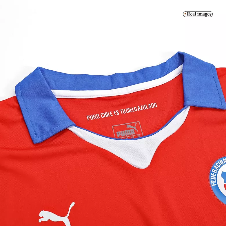Camiseta Retro 2014 Chile Primera Equipación Local Hombre - Versión Hincha - camisetasfutbol