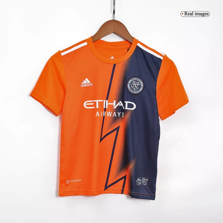 Equipaciones de fútbol para Niño New York City 2022 - de Visitante Futbol Kit Personalizados - camisetasfutbol