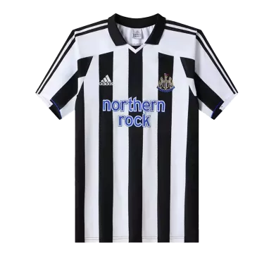 Camiseta Retro 2003/04 Newcastle United Primera Equipación Local Hombre - Versión Replica - camisetasfutbol