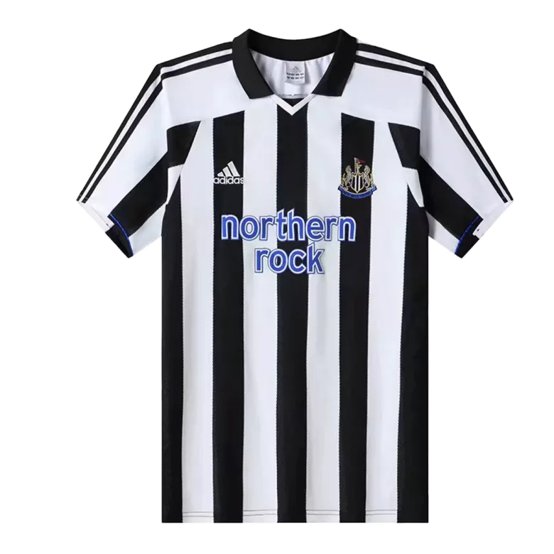 Camiseta Retro 2003/04 Newcastle United Primera Equipación Local Hombre - Versión Hincha - camisetasfutbol