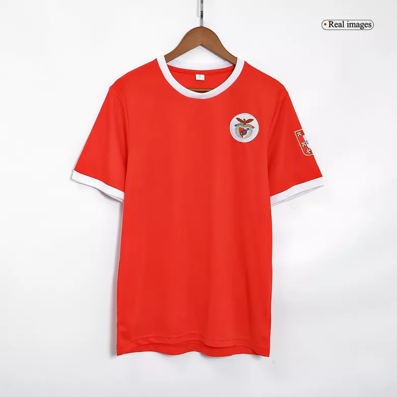 Camiseta Retro 1972/73 Benfica Primera Equipación Local Hombre - Versión Hincha - camisetasfutbol