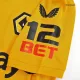 Camiseta Wolverhampton Wanderers 2022/23 Primera Equipación Local Hombre Castore - Versión Replica - camisetasfutbol