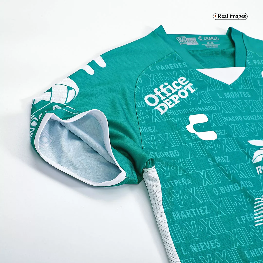 Camiseta de Futbol Local Club León 2022/23 para Hombre - Version Replica Personalizada - camisetasfutbol