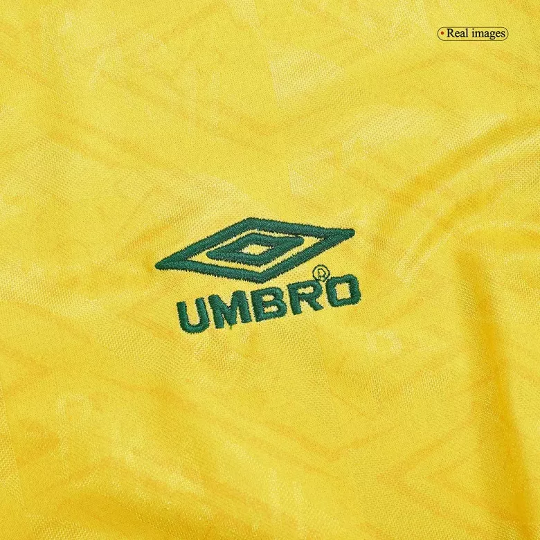 Camiseta Retro 91/93 Brazil Primera Equipación Local Hombre - Versión Hincha - camisetasfutbol