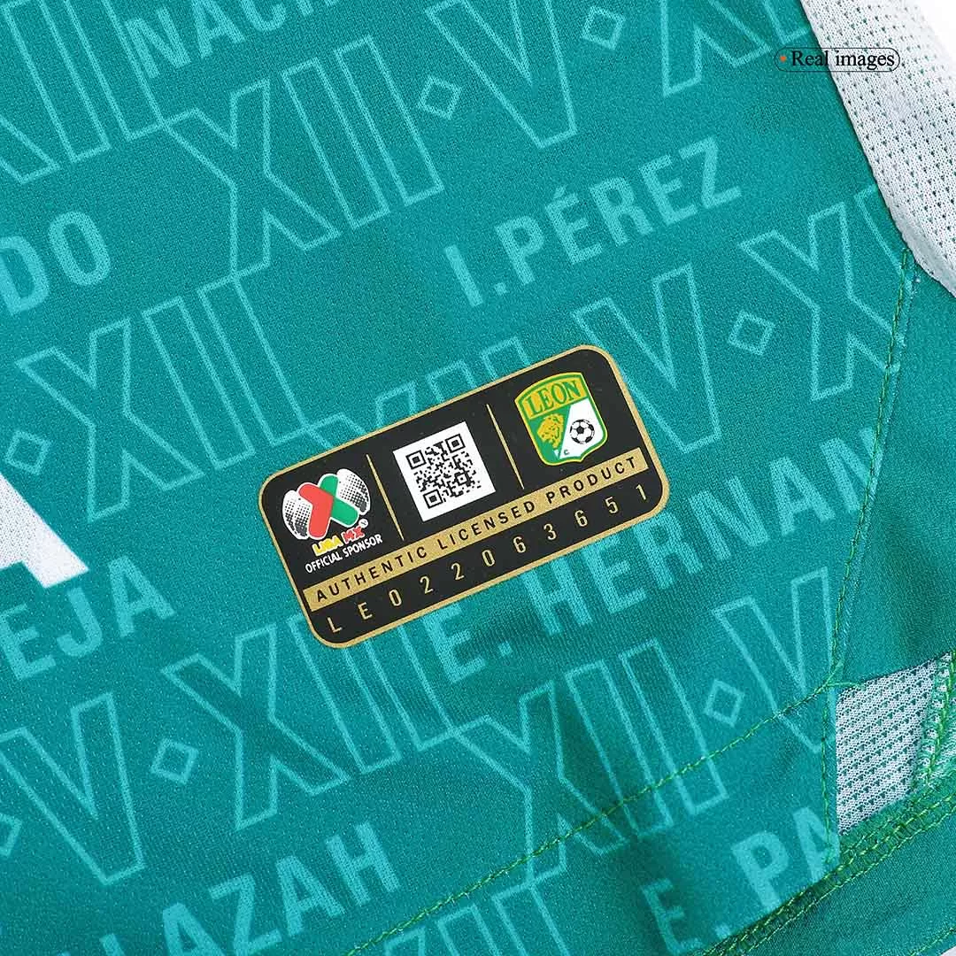 Camiseta Club León 2022/23 Primera Equipación Local Hombre Charly - Versión Replica - camisetasfutbol