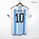 Camiseta Futbol Local de Hombre 2022 con Número de MESSI #10 Edición Campeón - camisetasfutbol