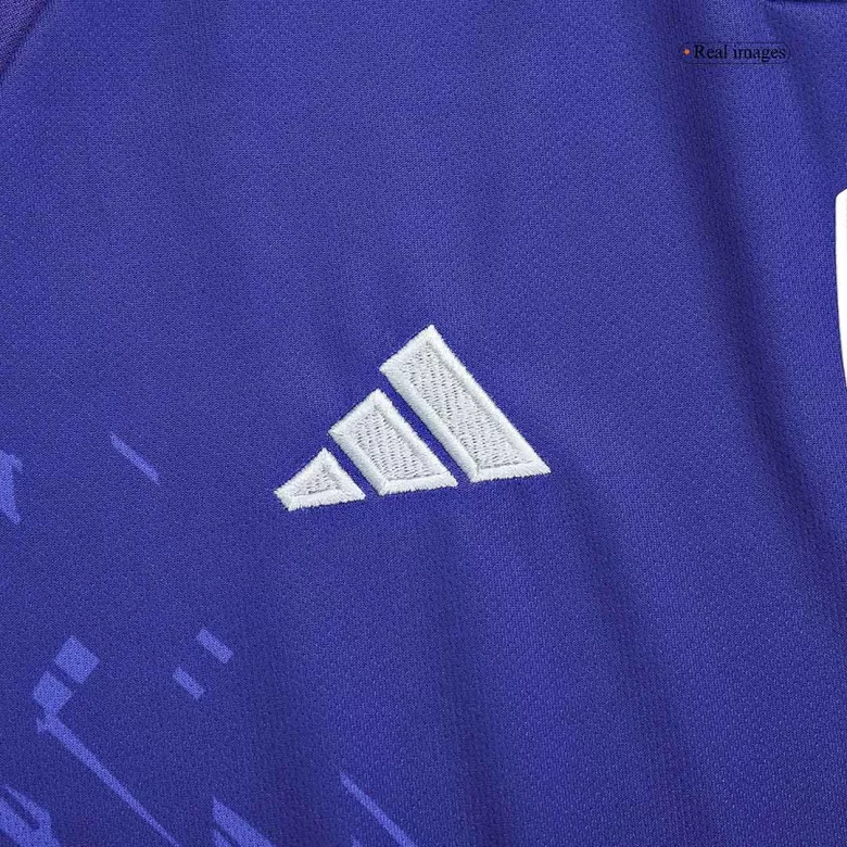 Tres Estrellas Camiseta Argentina 2022 Segunda Equipación Visitante Copa del Mundo Hombre - Versión Hincha - camisetasfutbol