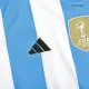Tres Estrellas Miniconjunto Argentina 2022 Primera Equipación Local Niño (Camiseta + Pantalón Corto) Adidas - camisetasfutbol