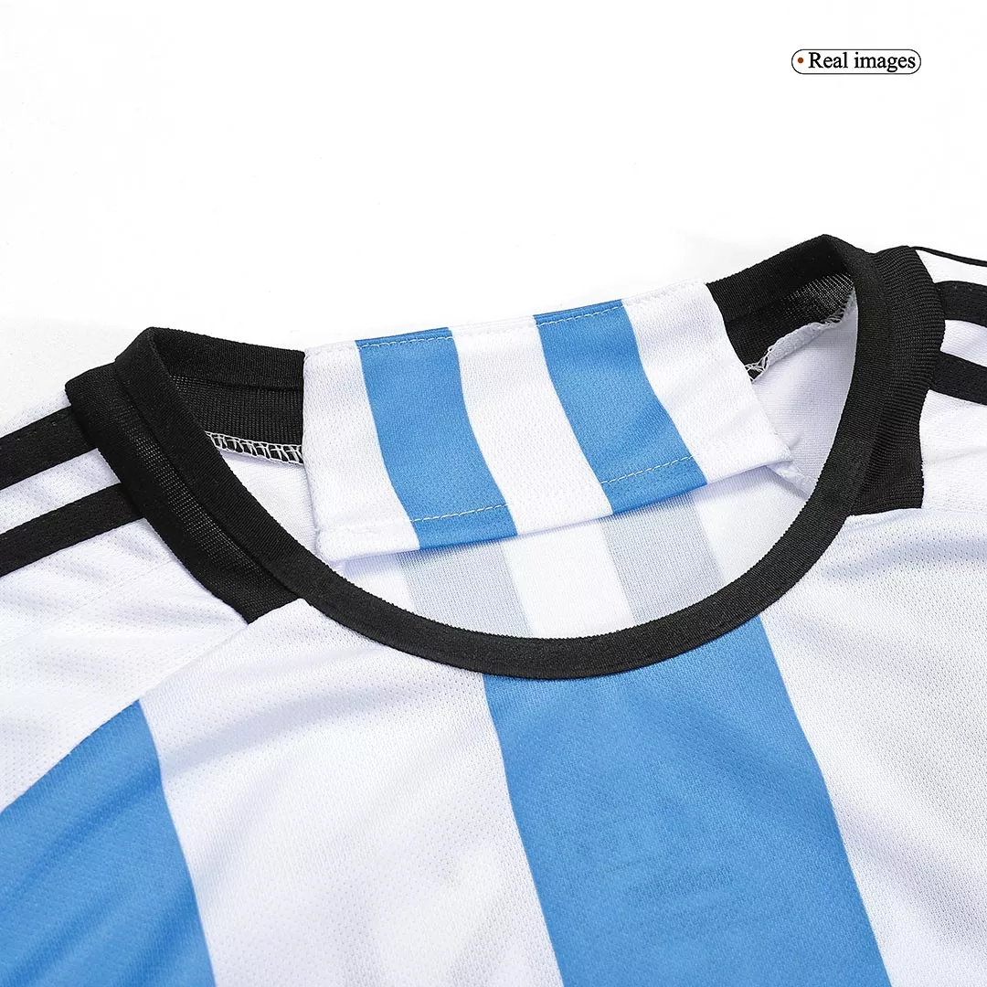 Camiseta Futbol Local de Hombre 2022 con Número de MESSI #10 Edición Campeón - camisetasfutbol