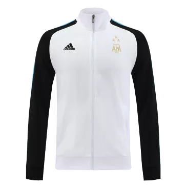 -Tres Estrellas Chaqueta de entrenamiento Adidas Argentina 2022/23 - Color White&Black Unisex - camisetasfutbol