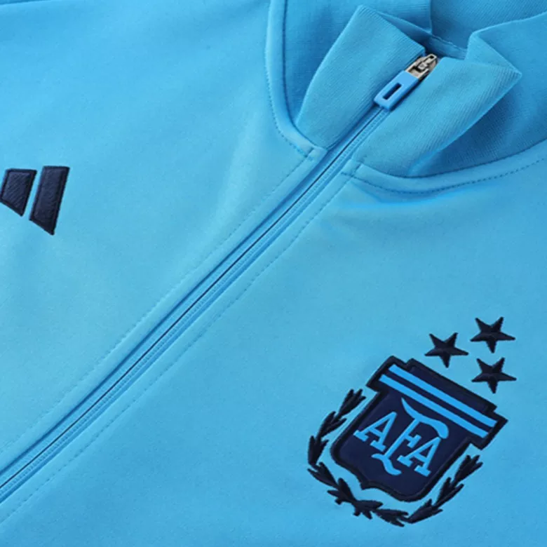 Tres Estrellas Conjunto Entrenamiento Argentina 2022 Hombre (Chaqueta + Pantalón) - camisetasfutbol