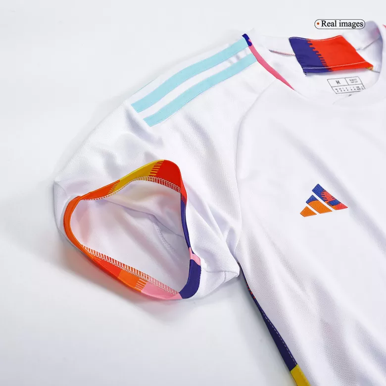 Camiseta Bélgica 2022 Segunda Equipación Visitante Copa del Mundo Hombre - Versión Hincha - camisetasfutbol