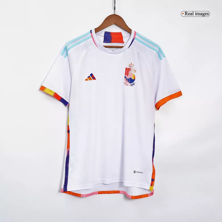 Camiseta Bélgica 2022 Segunda Equipación Visitante Copa del Mundo Hombre - Versión Hincha - camisetasfutbol
