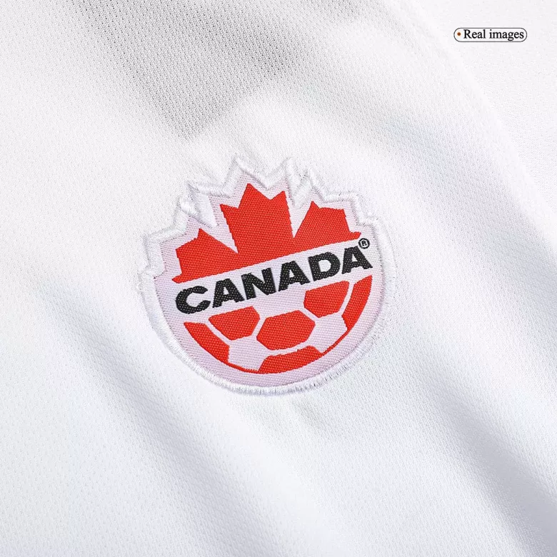 Miniconjunto Canada 2022 Segunda Equipación Visitante Niño (Camiseta + Pantalón Corto) - camisetasfutbol