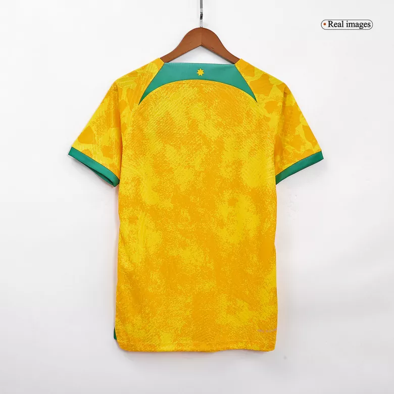Camiseta de Futbol Local Australia  2022 Copa del Mundo para Hombre - Versión Jugador Personalizada - camisetasfutbol