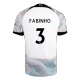 Camiseta Auténtica FABINHO #3 Liverpool 2022/23 Segunda Equipación Visitante Hombre Nike - Versión Jugador - camisetasfutbol