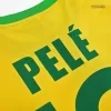 Camiseta Retro 1970 PELÉ #10 Brazil Primera Equipación Local Hombre - Versión Hincha - camisetasfutbol