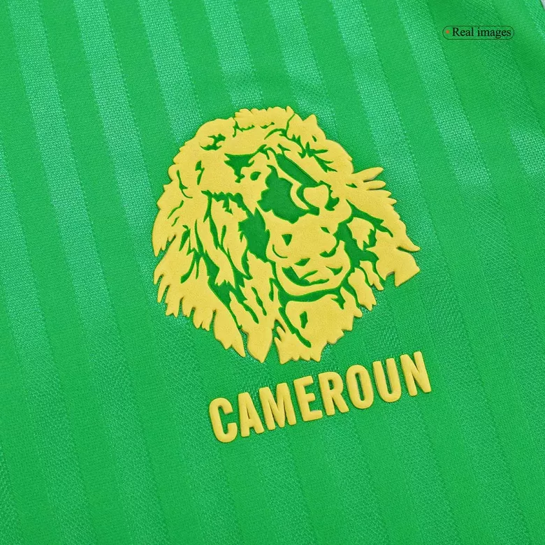 Camiseta Retro 1990 Cameroon Primera Equipación Local Hombre - Versión Hincha - camisetasfutbol