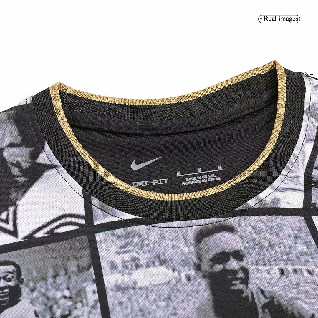 Camiseta de Futbol Brazil 2022 para Hombre - Version Replica PELÉ Personalizada - camisetasfutbol