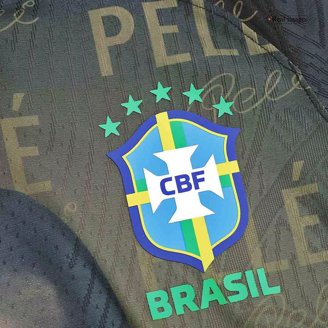 Camiseta de Fútbol Brazil PELÉ Conmemorativa 2022 - Version Jugador para Hombre - camisetasfutbol