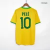 Camiseta Retro 1970 PELÉ #10 Brazil Primera Equipación Local Hombre - Versión Hincha - camisetasfutbol