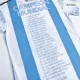 Tres Estrellas Camiseta Auténtica Argentina 2022 Primera Equipación Copa del Mundo conmemorativa Local Hombre Adidas - Versión Jugador - camisetasfutbol
