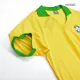 Camiseta Retro 1957 Brazil Primera Equipación Local Hombre - Versión Replica - camisetasfutbol