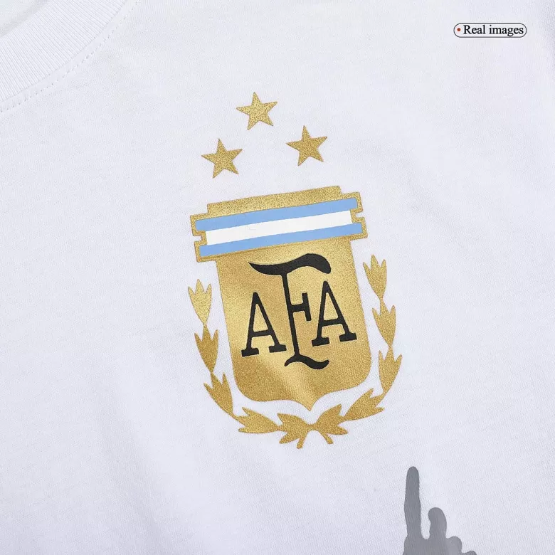 Camiseta Argentina Ganadores Lionel Messi Celebración 2022 Hombre - Versión Hincha - camisetasfutbol