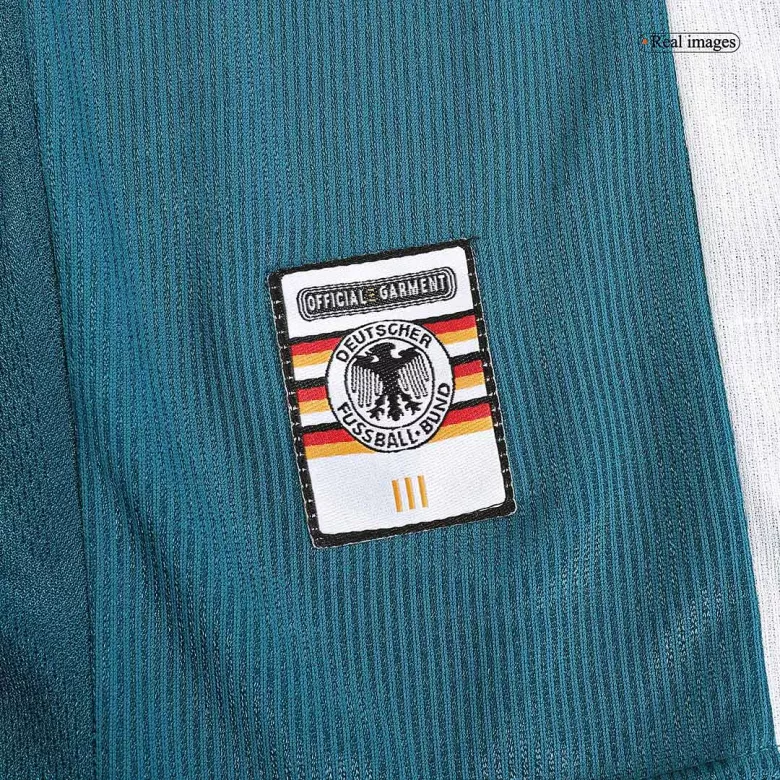 Camiseta Retro 1998 Alemania Segunda Equipación Visitante Hombre - Versión Hincha - camisetasfutbol