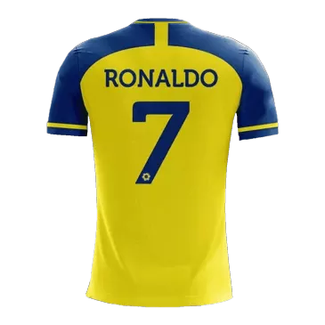Camiseta Futbol Local de Hombre Al Nassr 2022/23 con Número de RONALDO #7 - camisetasfutbol