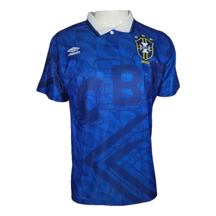 Camiseta Retro 91/93 Brazil Segunda Equipación Visitante Hombre - Versión Hincha - camisetasfutbol