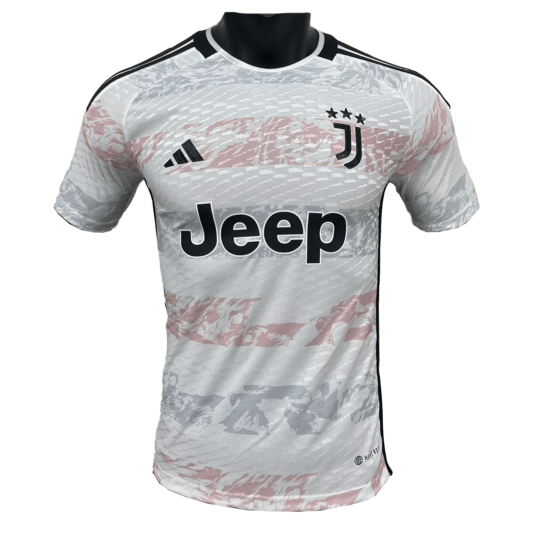 Camiseta Auténtica Juventus 2023 24 Segunda Equipación Visitante Hombre