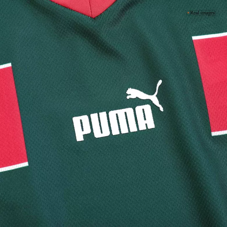 Camiseta Retro 1998 Marruecos Primera Equipación Manga Larga Local Hombre - Versión Hincha - camisetasfutbol