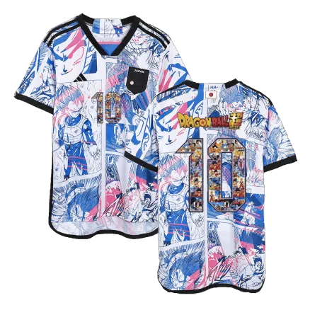 Camiseta Japón X Dragon Ball #10 2022 Especial Hombre - Versión Hincha - camisetasfutbol