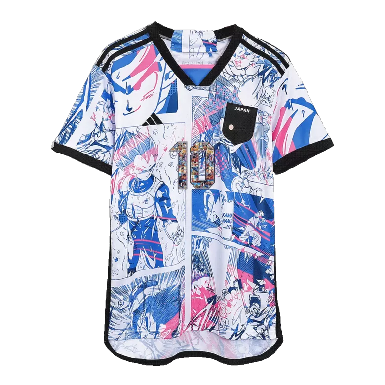 Camiseta Japón X Dragon Ball #10 2022 Especial Hombre - Versión Hincha - camisetasfutbol