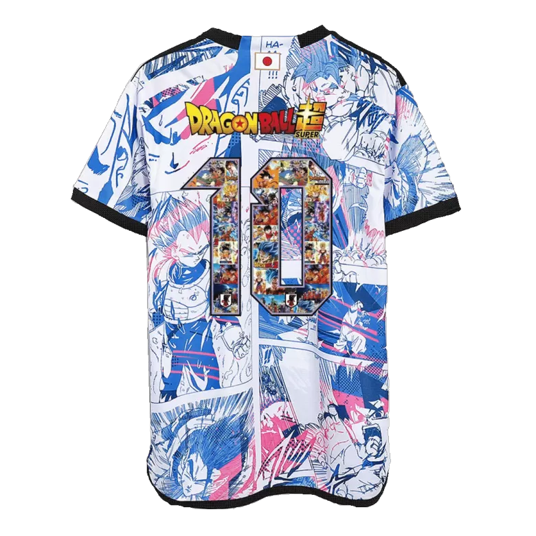 Camiseta Japón X Dragon Ball #10 2022 Especial Hombre - Versión Hincha - camisetasfutbol