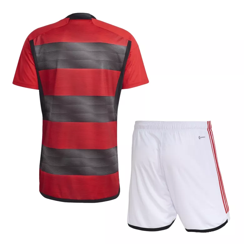 Conjunto CR Flamengo 2023/24 Primera Equipación Local Hombre (Camiseta + Pantalón Corto) - camisetasfutbol