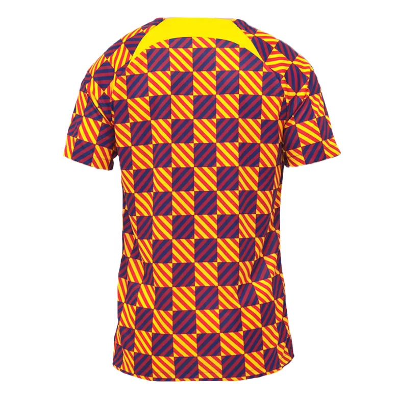 Camiseta Auténtica Barcelona 2022/23 Pre-Partido Hombre - Versión Jugador - camisetasfutbol