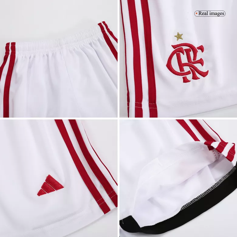 Miniconjunto CR Flamengo 2023/24 Primera Equipación Local Niño (Camiseta + Pantalón Corto) - camisetasfutbol