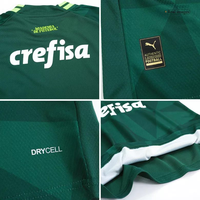 Miniconjunto SE Palmeiras 2023/24 Primera Equipación Local Niño (Camiseta + Pantalón Corto) - camisetasfutbol