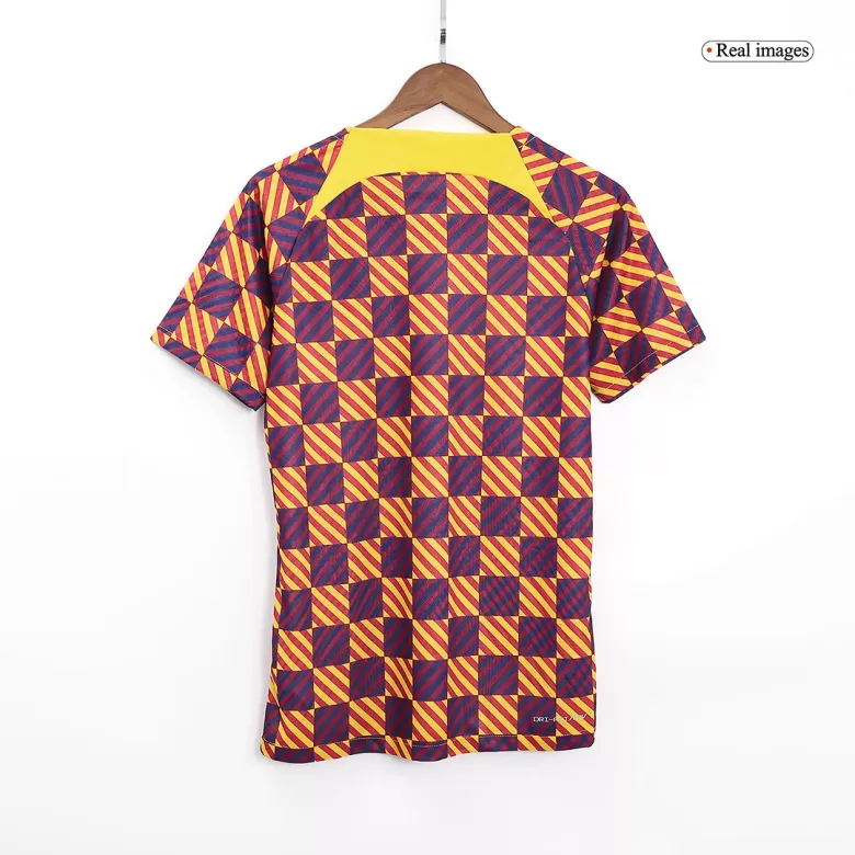 Camiseta Auténtica Barcelona 2022/23 Pre-Partido Hombre - Versión Jugador - camisetasfutbol