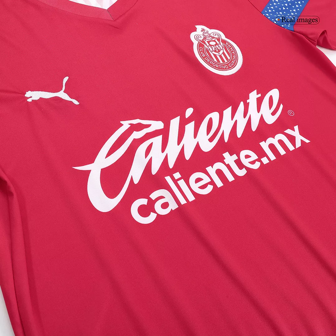 Camiseta Chivas 2022/23 Pre-Partido Hombre Puma - Versión Replica - camisetasfutbol