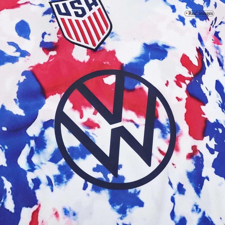 Camiseta USA 2022 Pre-Partido Hombre - Versión Hincha - camisetasfutbol
