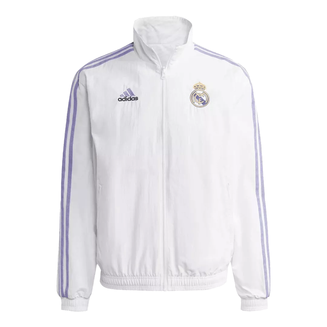 Chaqueta Real Madrid 2022/23 Himno Anthem Reversible Hombre Adidas - camisetasfutbol