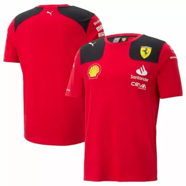 Camiseta de Scuderia Ferrari F1 Racing Team T-Shirt 2023 Hombre - camisetasfutbol