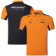 Camiseta Tipo Polo de McLaren F1 Racing Team Polo Yellow 2023 Hombre Amarillo - camisetasfutbol